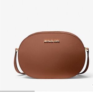 MICHAEL KORS Jet Set Travel Medium Saffiano Leather Crossbody Bag